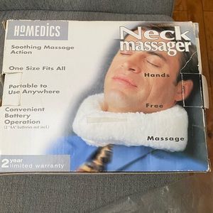 Neck pillow massager.